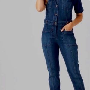 COPY - Duluth Trading Company Denim Utility Jumpsuit